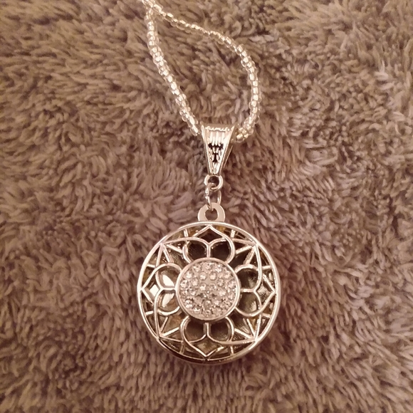 Aroma Therapy essential oil defuser Necklace.